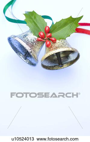 Bell ornament with ribbons View Large Photo Image Stock Image - Bell ornament with ribbons. Fotosearch