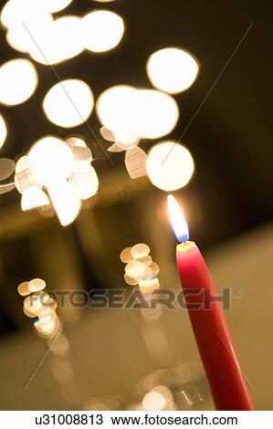 Stock Image - Candle. Fotosearch