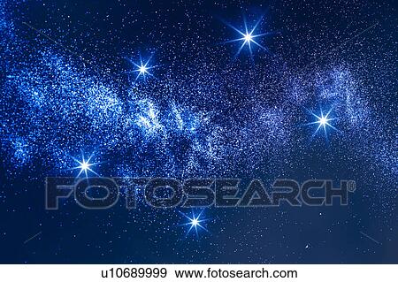 Stock Photo - Charioteer in the night sky. Fotosearch