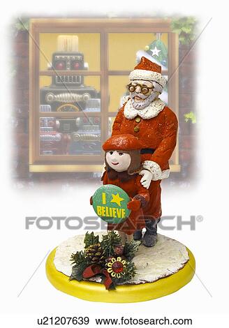 Stock Photo - Christmas figure. Fotosearch