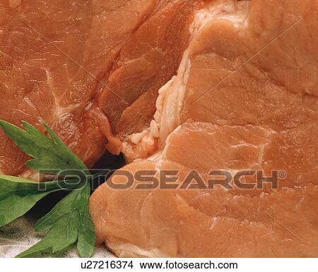 Close-up of raw pork View Large Photo Image Picture - Close-up of raw pork. Fotosearch
