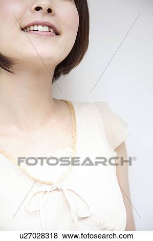 Stock Photo - Close-up of woman. Fotosearch