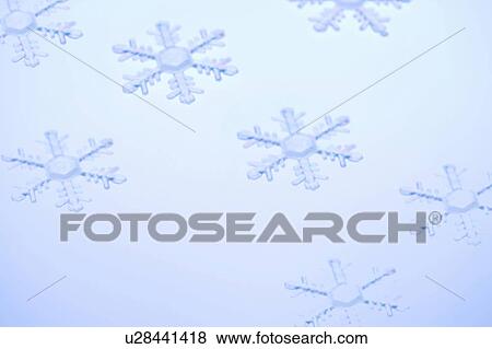 Crystal snow ornaments View Large Photo Image Stock Photo - Crystal snow ornaments. Fotosearch