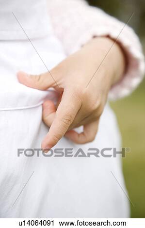 Stock Image - Hand of young girl. Fotosearch