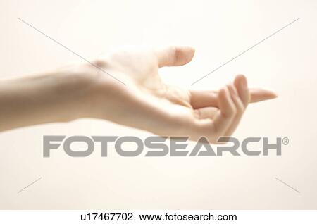 Stock Image - Hand reaching out. Fotosearch