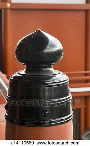 Stock Photo - Handrail post cap. Fotosearch