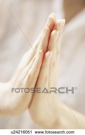 Stock Image - Hands together. Fotosearch