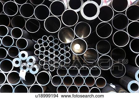 Picture - Iron pipe. Fotosearch