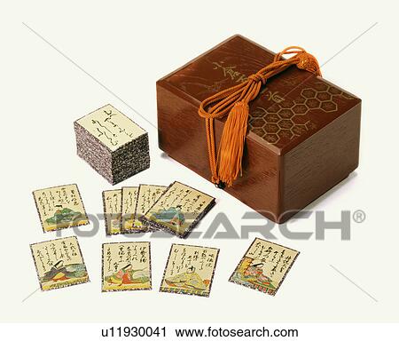 Japanese New Year's card game View Large Photo Image Stock Image - Japanese New Year's card game. Fotosearch