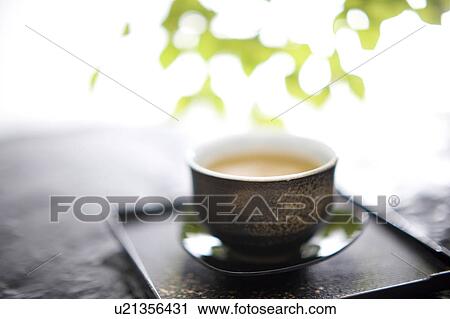 Stock Image - Japanese tea. Fotosearch