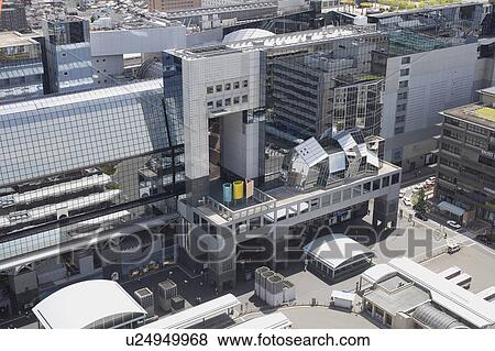 Stock Photo - Kyoto station. Fotosearch