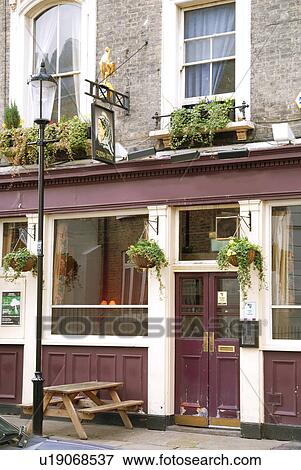 Stock Photo - London store front. Fotosearch