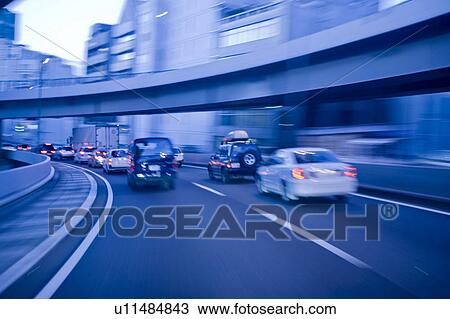 Stock Image - Metropolitan Expressway. Fotosearch