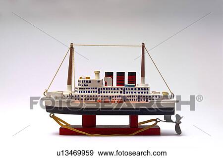 Stock Photo - Model Ship. Fotosearch