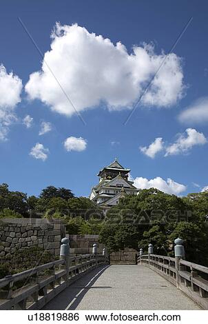 Stock Photograph - Osaka Castle. Fotosearch