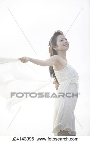 Stock Photograph - Portrait of woman. Fotosearch