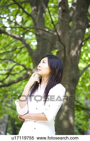 Stock Photography - Portrait of woman. Fotosearch