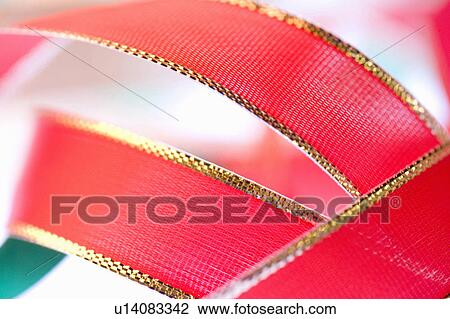 Stock Image - Red Ribbon. Fotosearch