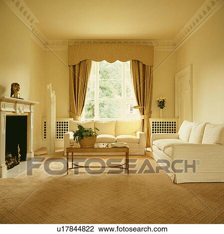 Side view of a living room View Large Photo Image Stock Image - Side view of a living room. Fotosearch