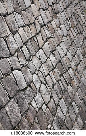 Stock Image - Stone wall. Fotosearch