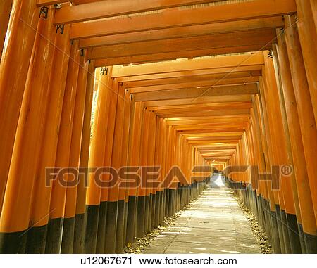 Stock Image - Torii. Fotosearch