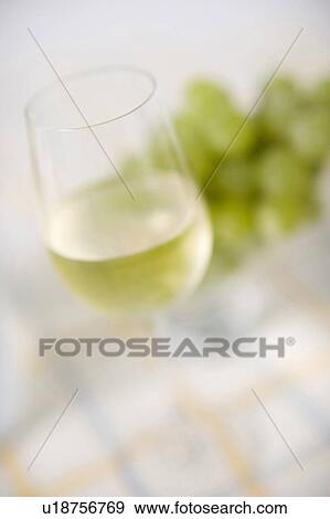 Stock Photo - White wine. Fotosearch