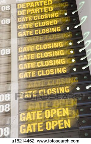 Close-up of an arrival departure board at an airport View Large Photo Image Stock Image - Close-up of an arrival departure board at an airport. Fotosearch