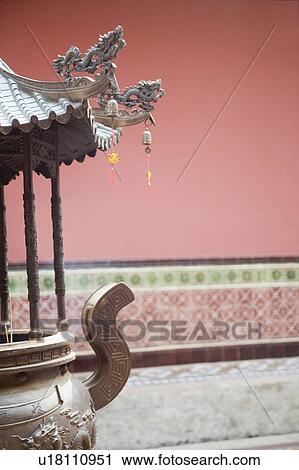 Decorative urn in a temple View Large Photo Image Stock Image - Decorative urn in a temple. Fotosearch