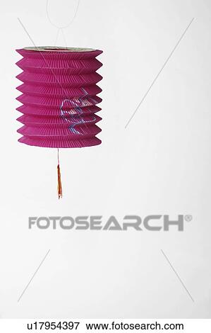 Stock Photo - Close-up of a paper lantern. Fotosearch
