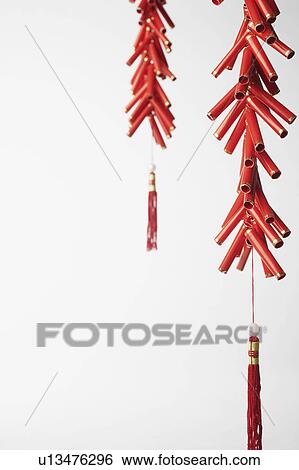 Close-up of Chinese fire crackers View Large Photo Image Stock Photograph - Close-up of Chinese fire crackers. Fotosearch