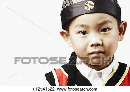 Portrait of a boy thinking View Large Photo Image Stock Image - Portrait of a boy thinking. Fotosearch