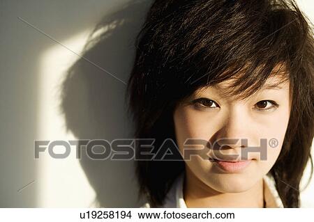 Portrait of a teenage girl View Large Photo Image Picture - Portrait of a teenage girl. Fotosearch