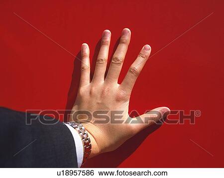 Stock Photograph - Hand, High Angle View. Fotosearch
