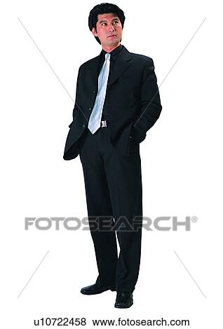 Stock Photo - Asian Ethnicity, Young Adult, Model, Business Suit, Gesture, Asian Expression. Fotosearch