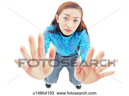 Gesture, One Young Woman Only, Palm, Indoor View Large Photo Image Stock Image - Gesture, One Young Woman Only, Palm, Indoor. Fotosearch