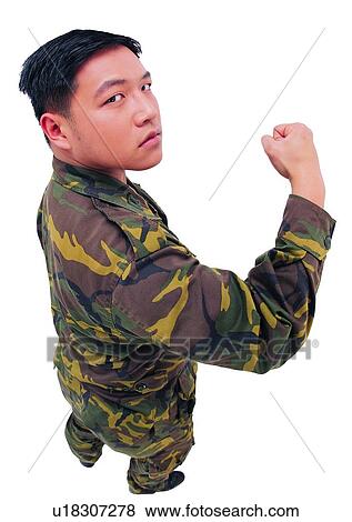 Stock Photo - Lifestyles, Portrait, Gesture, Model. Fotosearch