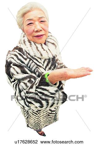 Stock Image - White Background, Formal Clothing, Coat, Indoor, Cut Out, Model. Fotosearch