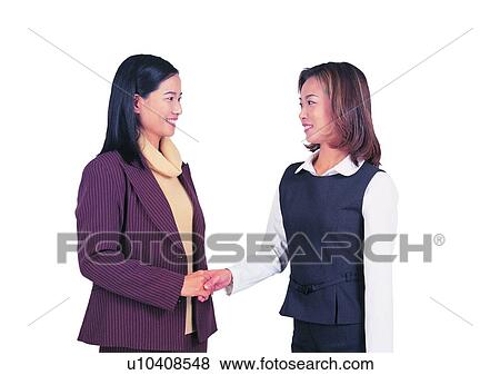 Stock Photo - Clipping Path, Two People, Young Adult, Adults Only. Fotosearch