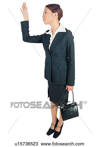 Stock Image - Cut Out, Clipping Path, Asian, Handbag, Formal Clothing. Fotosearch