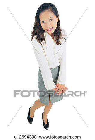 Indoor, Asian, Formal Clothing, Portrait, One Young Woman Only, Clipping Path, Asians At Work View Large Photo Image Stock Photo - Indoor, Asian, Formal Clothing, Portrait, One Young Woman Only, Clipping Path, Asians At Work. Fotosearch