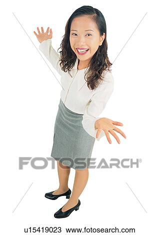 Indoor Asians At Work One Young Woman Only Asian Ethnicity Brown Hair Stock Image U15419023 Fotosearch