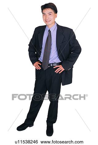 Stock Photograph - Work, Business Suit, Portrait. Fotosearch