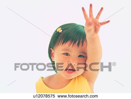 Stock Photography - baby, lovely, toddler, cute, girl. Fotosearch