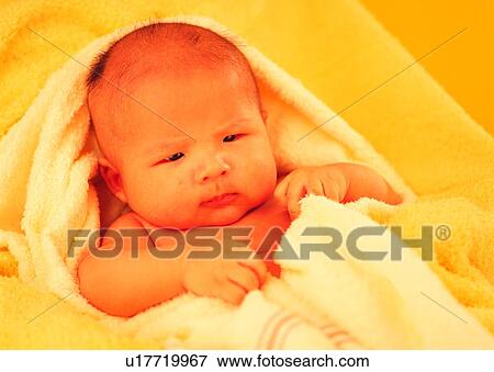 child, blanket, cute, baby, kid, Asian View Large Photo Image Stock Photo - child, blanket, cute, baby, kid, Asian. Fotosearch