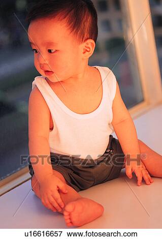 Stock Photo - child, cute, lovely, kid, baby. Fotosearch