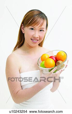 Bangs, Beauty And Fruits, Beauty & Fruits, Beauty, Bowl, Brown Hair View Large Photo Image Picture - Bangs, Beauty And Fruits, Beauty & Fruits, Beauty, Bowl, Brown Hair. Fotosearch