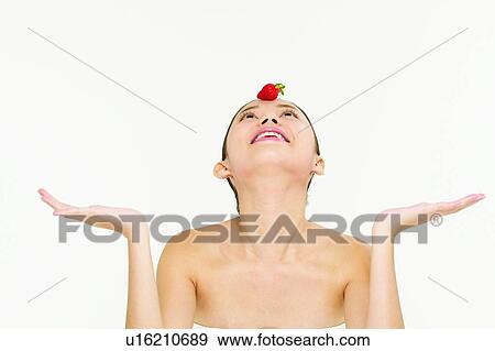 Beauty And Fruits, Beauty & Fruits, Beauty, Black Hair, Close-Up View Large Photo Image Stock Photo - Beauty And Fruits, Beauty & Fruits, Beauty, Black Hair, Close-Up. Fotosearch