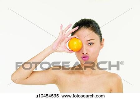 Beauty And Fruits, Beauty & Fruits, Beauty, Black Hair, Close-Up View Large Photo Image Stock Photography - Beauty And Fruits, Beauty & Fruits, Beauty, Black Hair, Close-Up. Fotosearch