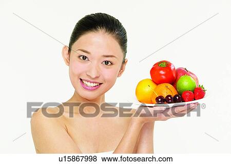 Looking At Camera, Happiness, strawberry Food And Drink, Beauty And Fruits, Freshness View Large Photo Image Stock Photo - Looking At Camera, Happiness, strawberry Food And Drink, Beauty And Fruits, Freshness. Fotosearch