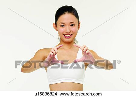 Cheerful, Asian Ethnicity, Black Hair, Beauty Sports, Beauty, Close-Up, 18-19 Years View Large Photo Image Picture - Cheerful, Asian Ethnicity, Black Hair, Beauty Sports, Beauty, Close-Up, 18-19 Years. Fotosearch